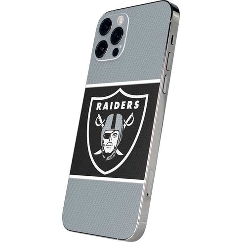 NFL Las Vegas Raiders Zone Block iPhone 12 Pro Max Skin